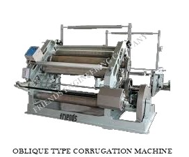 Oblique Type Corrugation Machine